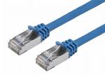 Flat RJ45 SSTP Cat 7 Network Cable 10Gbps 600Mhz 1 - 100 Meters Length