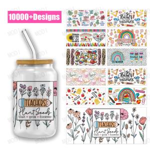 Quality Custom Logo UV DTF Cup Transfers For Teachers' Day With And Fashion Transfer Label wholesale