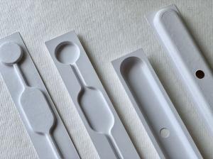 Quality FSC Molded Paper Pulp Thin Walled Green Cardboard Pulp Molding Packaging wholesale