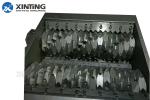 Pipe Single Shaft Shredder , Heavy Duty Chipper Shredder Waste Plastic Crusher