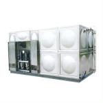 Stainless Steel Industrial Reservoir Square Panel Water Tank Assembled Drinking