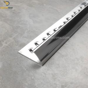Quality Bright Polish Silver Carpet Edge Trim Long Customized Durable Material wholesale