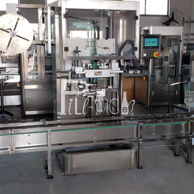 Gallon Bottle 50mm OPS Sleeve Shrink Labeling Machine