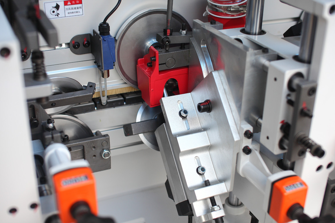 Pvc Veneer Melamine Door Lipping Machine Edge Banding Equipment High Speed
