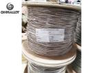Round Tc Thermocouple Cable Type Bx Rx Fiberglass Insulated Ss304 Sheath Ansi