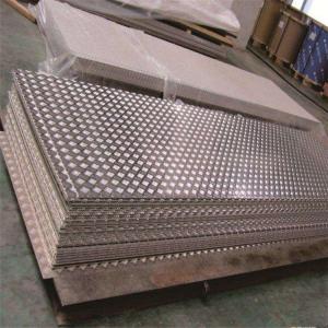 Quality 5 Bar 1070 1100 1200 3003 Aluminum Checker Plate Sheets wholesale