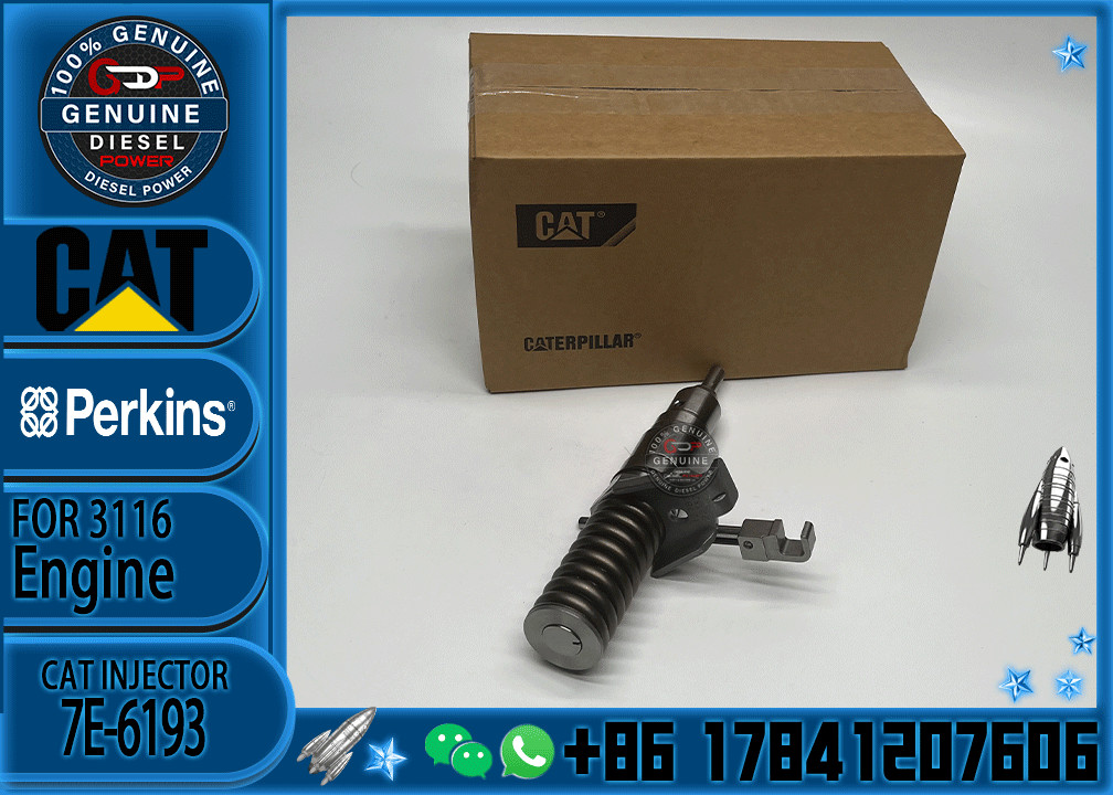 Diesel Engine spare parts diesel fuel injector 7E-6193 rail injector nozzle 7E6193