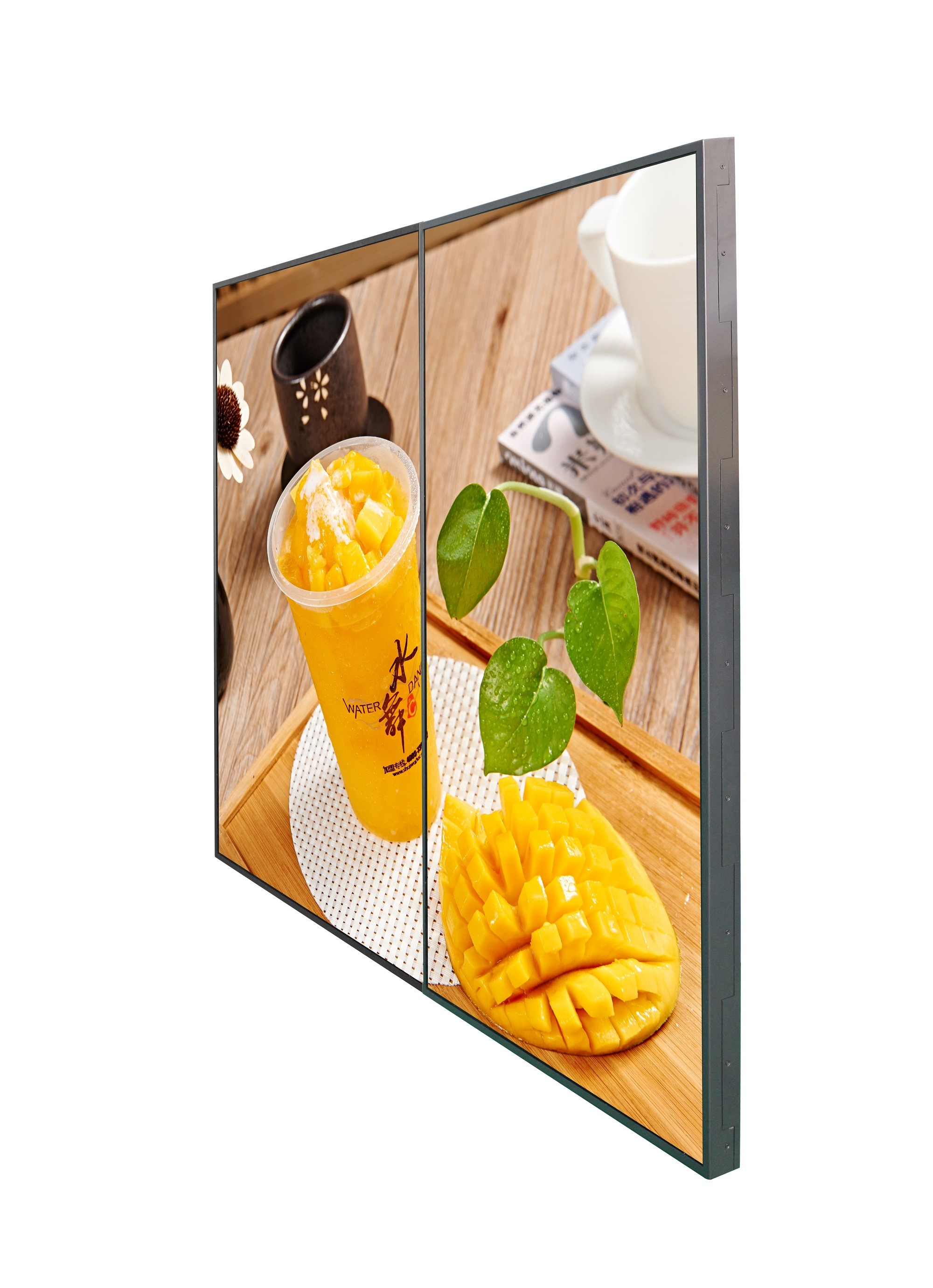 55 Inch HD Display Network LCD Advertising Screen For Hotel CE UL FCC SGS