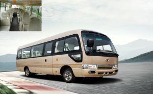 Quality Passenger CNG Powered Bus 19 Seater Minibus 6 Meter Length Rear Wheel Drive wholesale