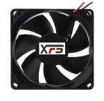 80*80*20mm DC Black Plastic Brushless Cooling Fan DC8020 for Led Light