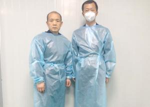 Quality Waterproof Disposable Isolation Gowns For Nurses Cardinal Health Anti Virus wholesale