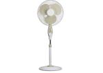Quiet Electric Stand Fan Wide Area Oscillation Safety Grill Round Base ETL
