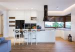 Modern Style High Gloss Modular Kitchen Cabinets with Kitchen Island Highly by
