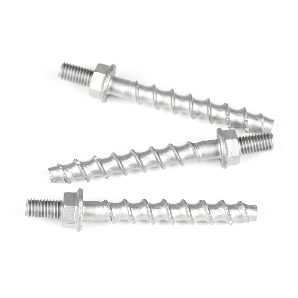 M8 70mm Flange Hex Concrete Bolt Anchor Stainless Steel for Temporary Support System