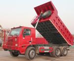371HP 70tons ZZ5707S3840AJ SINOTRUK HOWO Tipper Dump Truck , IFA