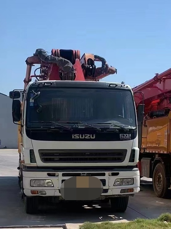 Concrete Mixing Plant Sy 52 Meter Second Hand Concrete Pump Truck