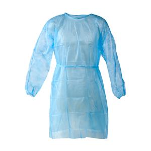 Quality Blue 20gsm SPP Disposable Isolation Gowns wholesale