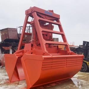 China 12 Cbm Radio Remote Control Grab Bucket Red C5M Spray Painting on sale