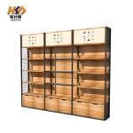 Convenience Store Gondola Shelving Rack Wooden 50kg/Layer