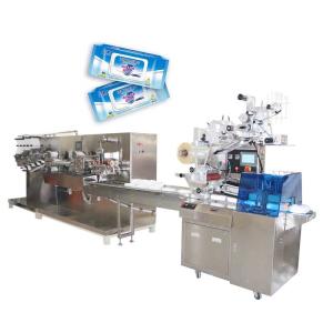 Quality 3KW Wet Wipes Packing Machine / Fully Automatic Packing Machine CE wholesale