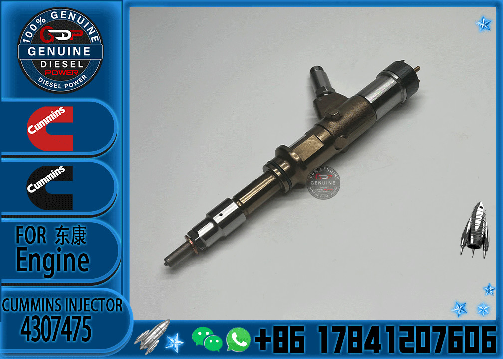 Common rail injector fuel injecto 4307475 4307468 5461710 5491515 for ISG Excavator Engine
