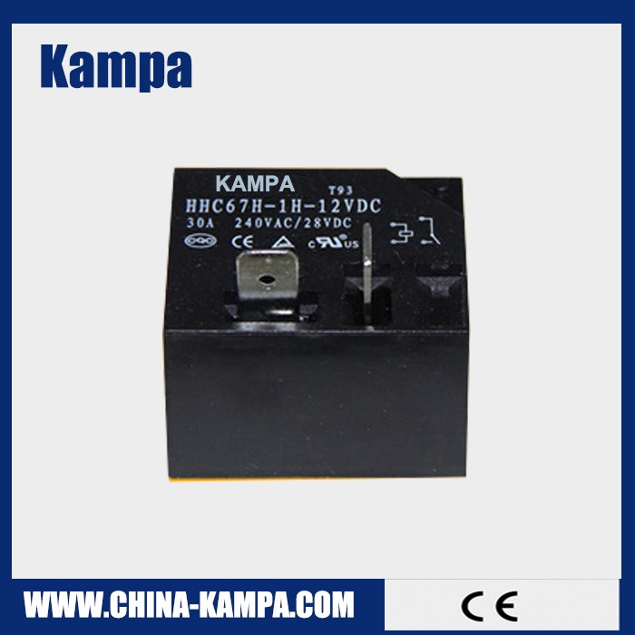 T93 12Vdc 30/40a spdt high power pcb relay