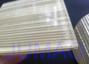 Quality Wire Glass Metal Laminated Mesh Fabric With Brass Material As Inner Layer wholesale