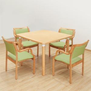 Quality Interior Brown Coffee Wooden Table Set Compact Contemporary Wood Dining Table wholesale
