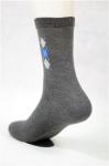 Black Anti Bacterial Soft Non Skid Socks For Women Custom Made Size