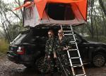 280G Polyester Cotton Canvas Car Roof Pop Up Tent , Light Auto Roof Top Tent