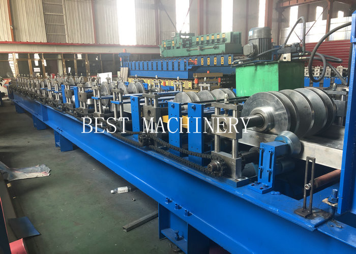 Roofing House Section H Purlin Machine Full Automatic For Galvanized Steel