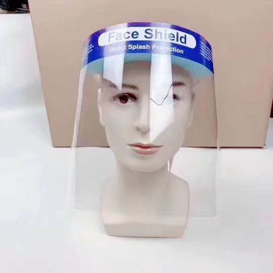 Comfortable Fit Safety Face Shield High Impact Face Shield Eco Friendly