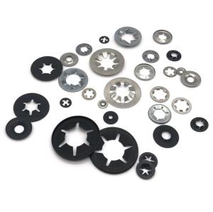Quality M3 - M100 Self Locking Star Lock Washer Stainless Steel Dome Fender Washer wholesale
