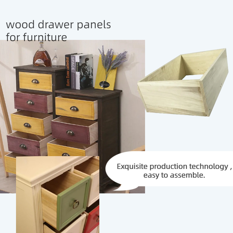 Drawer Furniture Backboard Panels Durable Grooved Poplar Paulownia Pine for Furniture