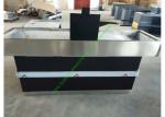 Retail Cash Register Checkout Counter / Customized Checkout Stand For Shop