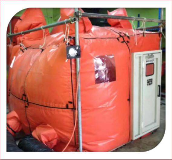 0.9mm Fireproof Silicone Coated Welding Production Panel Safe Pressurized