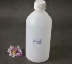 500ml Pharmaceutical Transparent Plastic Bottle Large Mouth PE Material