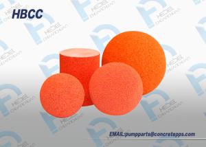 Quality Good quality concrete wiper ball rubber sponge ball to clean concrete pump pipe wholesale