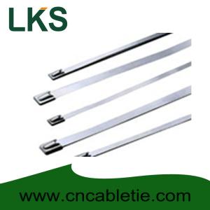 Quality 4.6*200mm 316 grade Ball-lock ss cable ties wholesale