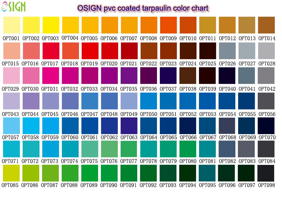 Tarpaulin PVC Flex Banner 100% Polyester Material Woven Technics 550-1350gsm
