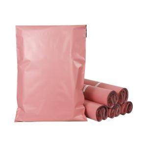 Quality Tear Resistant Pink Poly Mailer Bags Pink Shipping Bags Self Sealing Closure wholesale
