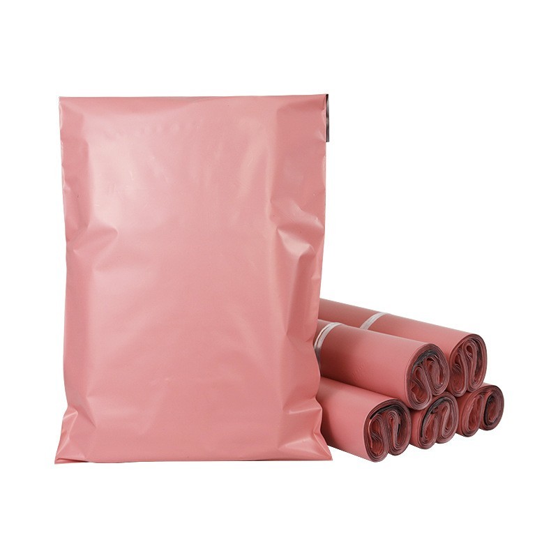 Tear Resistant Pink Poly Mailer Bags Pink Shipping Bags Self Sealing Closure