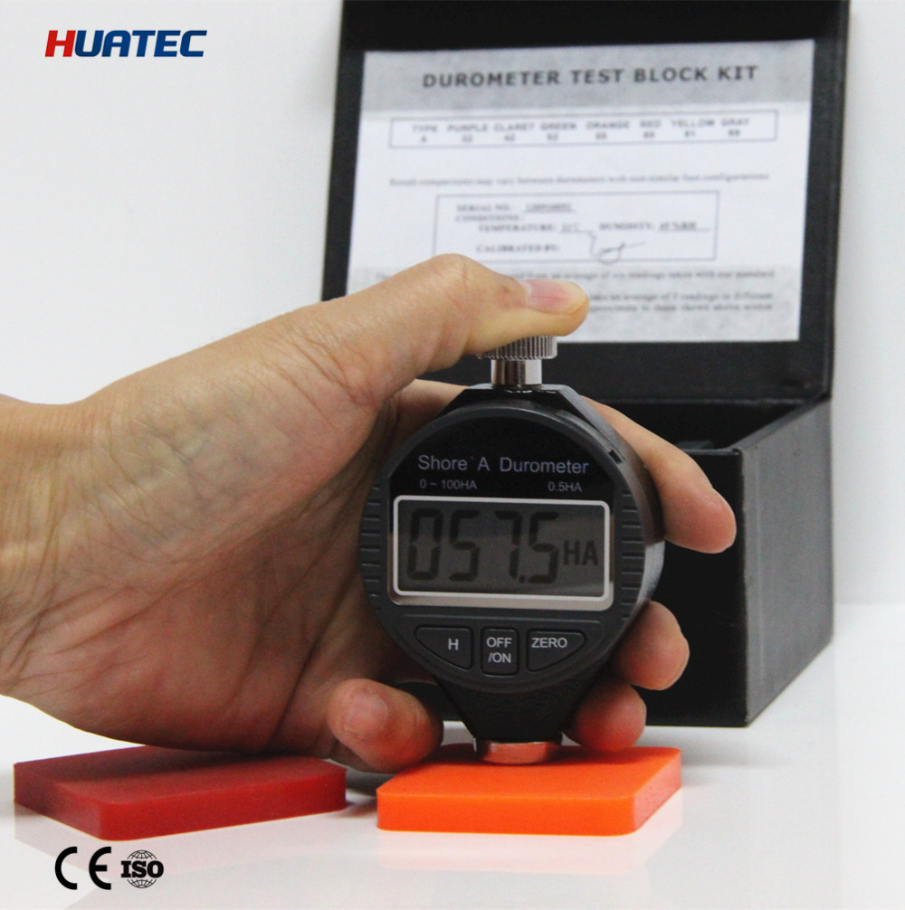 Shore A Durometer Scale Digital Hardness Tester Shore A Durometer Hardness Tester HT-6600A