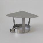 Corrosion Resistant 316L Normal Wood Stove Pipe Rain Cap Powdered Coated