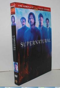 Quality Hot sale tv-series dvd boxset 6DVD 200g Supematural season 10 new Video Region free wholesale