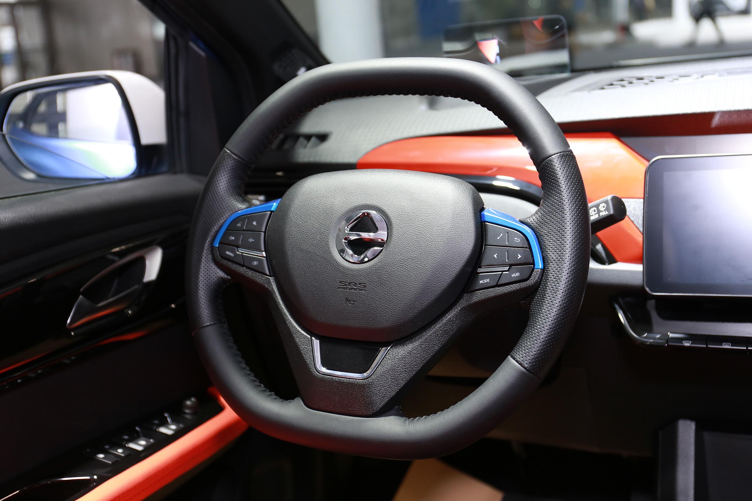 2023 Energy JMC EV3 Electric Car Sedan White/Blue Max Power 36KW Fast Speed 100km/h Ideal for City Driving