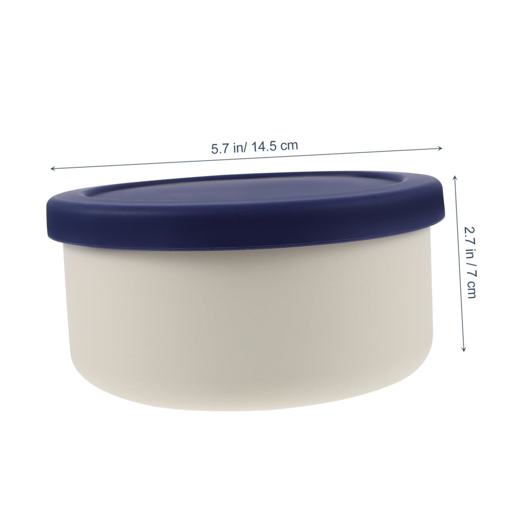 Kids Silicone Food Storage Containers BPA Free Leakproof Airtight Tag Bento Lunch Box
