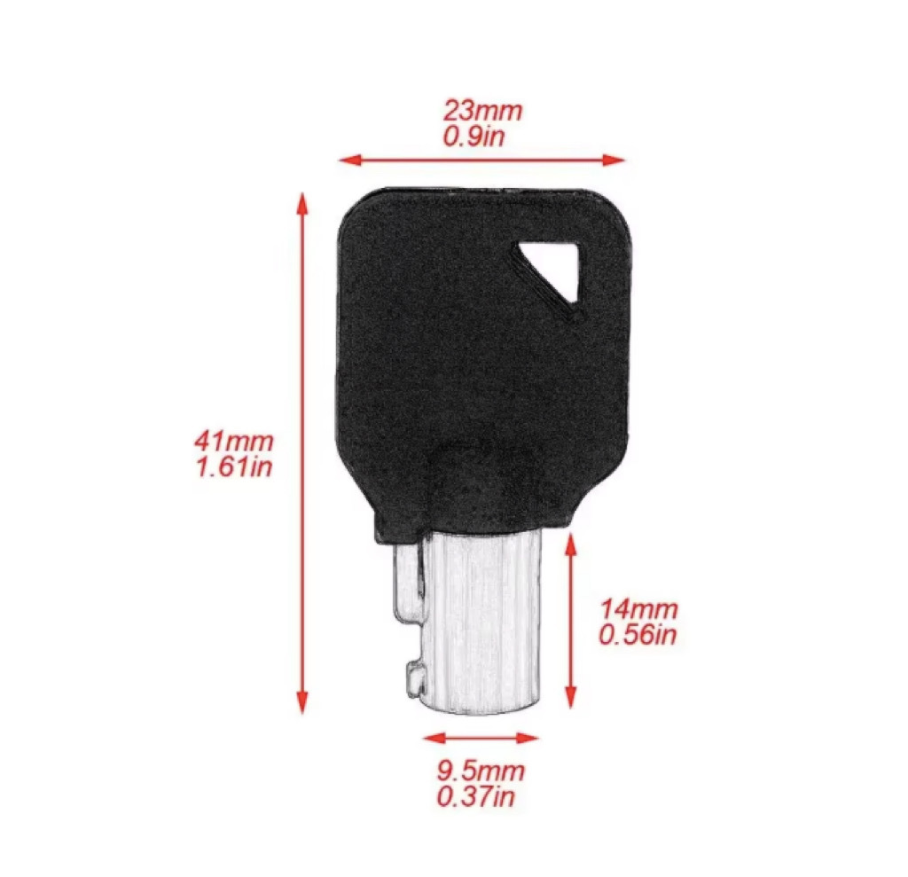 Motorcycle Key Shell for Harley Shell Black Blank Key for US H-arley Motorcycle
