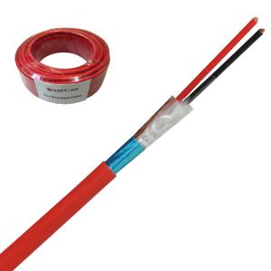Quality Fire Safety ExactCables KPSng A -FRLS 1*2*0.75 Bare Copper 2core Red Fire Alarm Cable wholesale