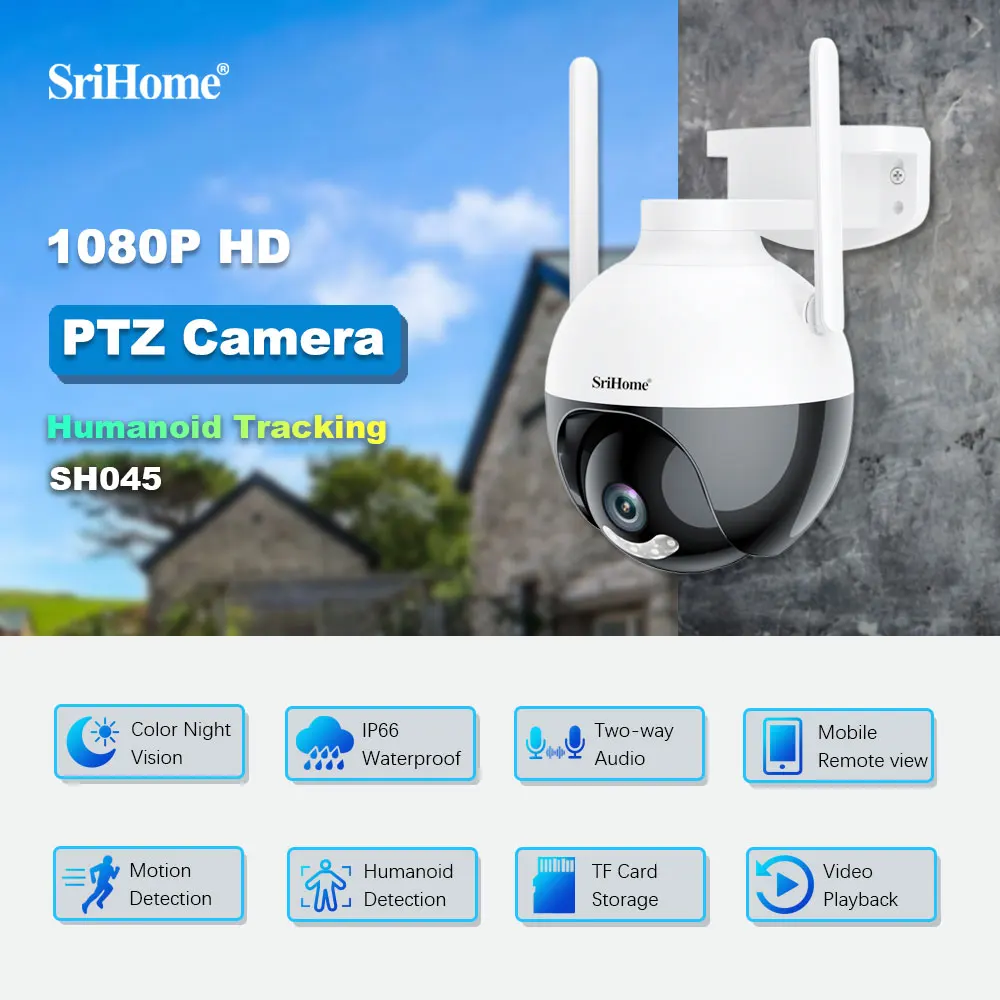 Two-Way 3.6mm Alarm Motion Tracking WiFi Outdoor Indoor Camera Home Security Monitor IP CCTV camera
